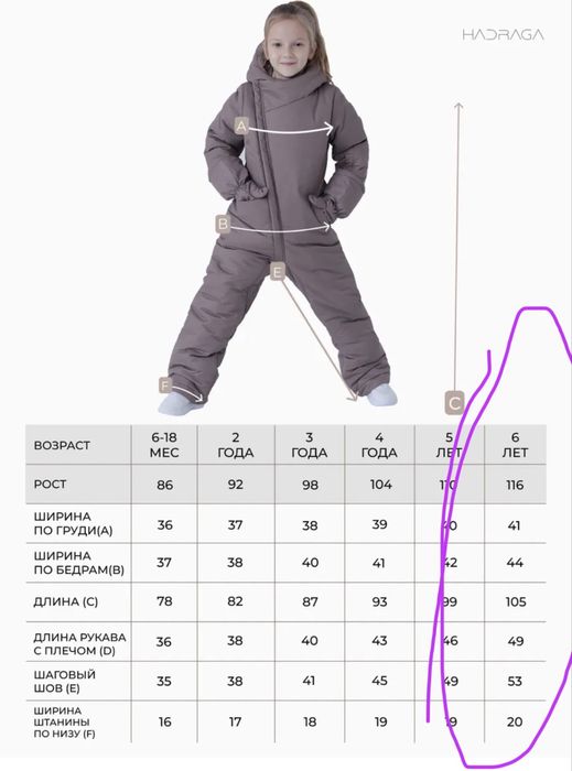Продам комбинезон зимний 116 размер