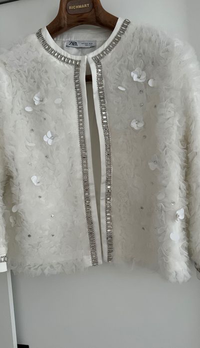 Бяло Сако(болеро) Zara