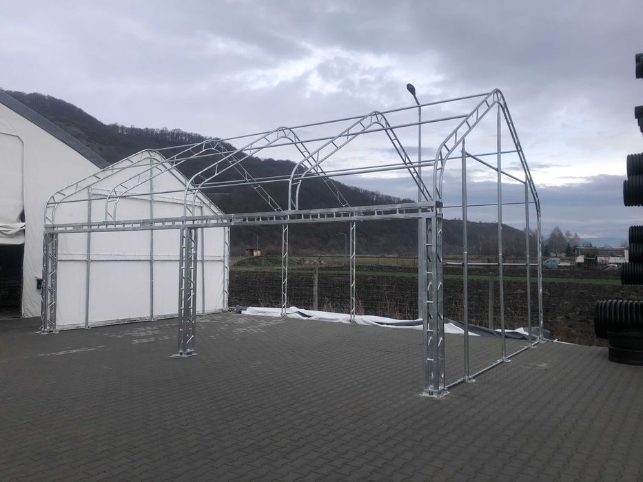 Cort industrial deschis 6,1x9,76x4,88 m
