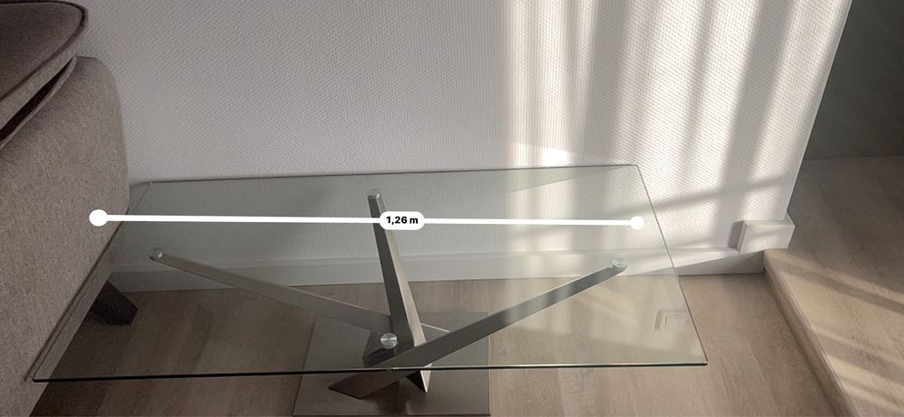 Masuta din sticla noua, de la Lemn’s