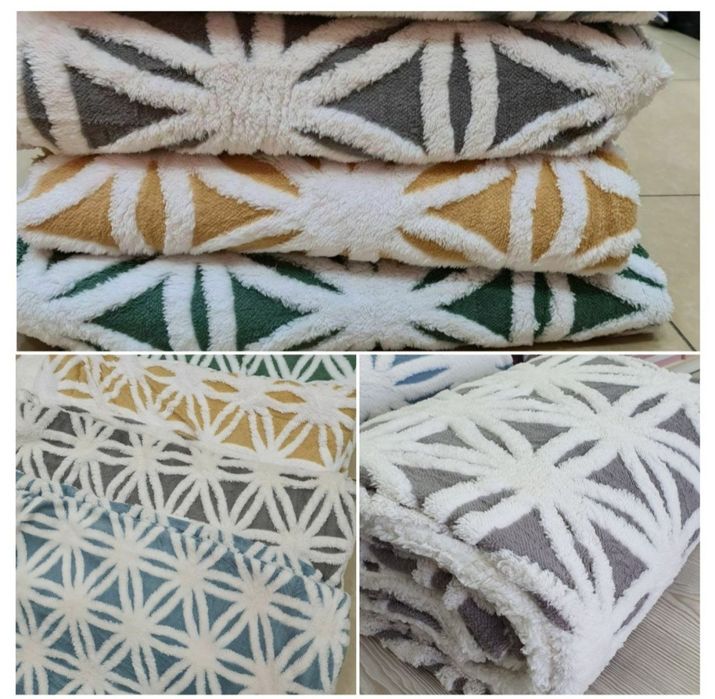 Плед  Снежинка огромный выбор оптом и розницу