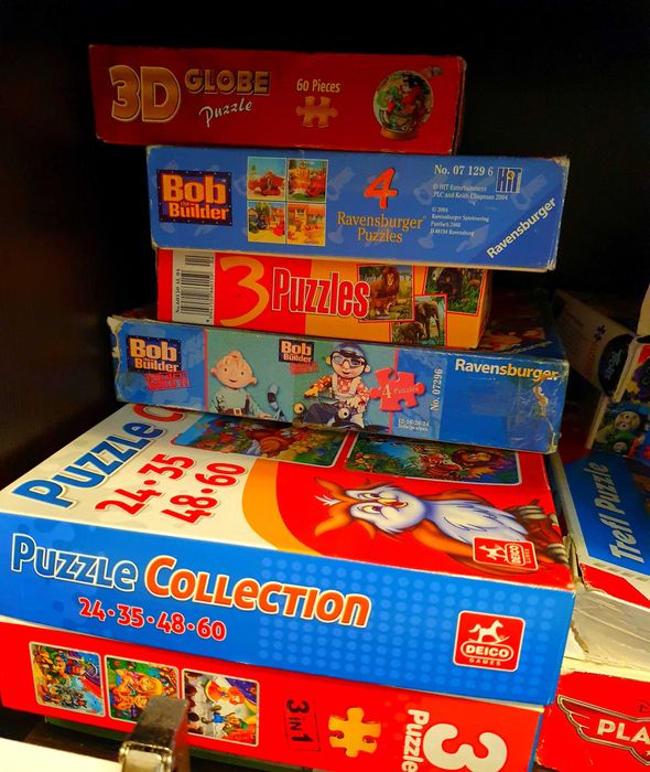 Montessori. LOT MARE de PUZZLE-URI