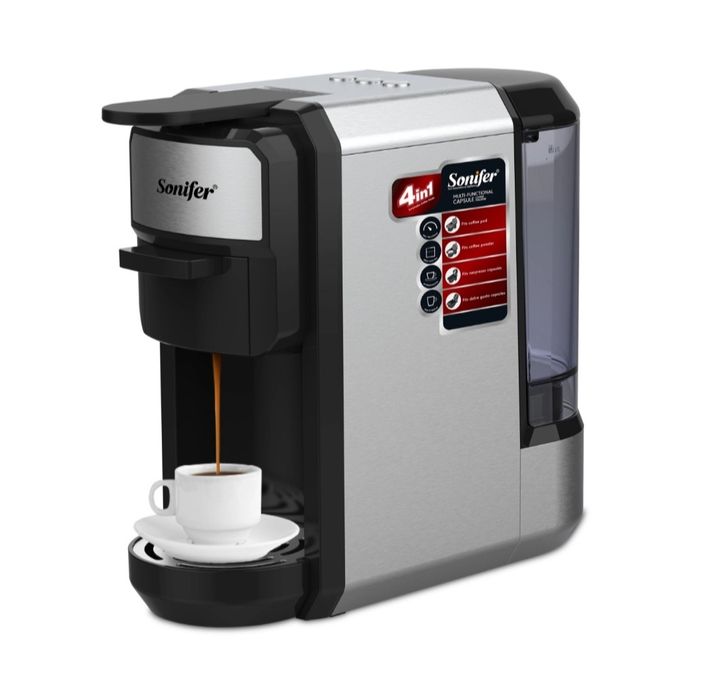 Новая капсульная кофемашина Sonifer SF 3580 4in1 Nespresso Dolge gusto
