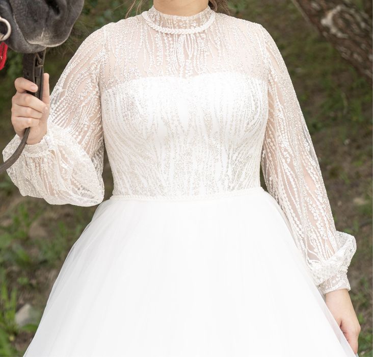 Rochie mireasa stil Boho