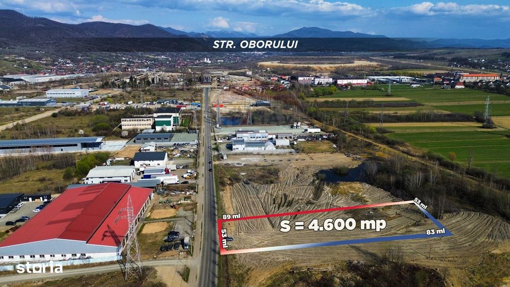 Teren 4,600mp Baia Mare / Strada Oborului