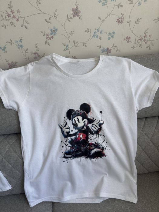 Tricou Mouse  white