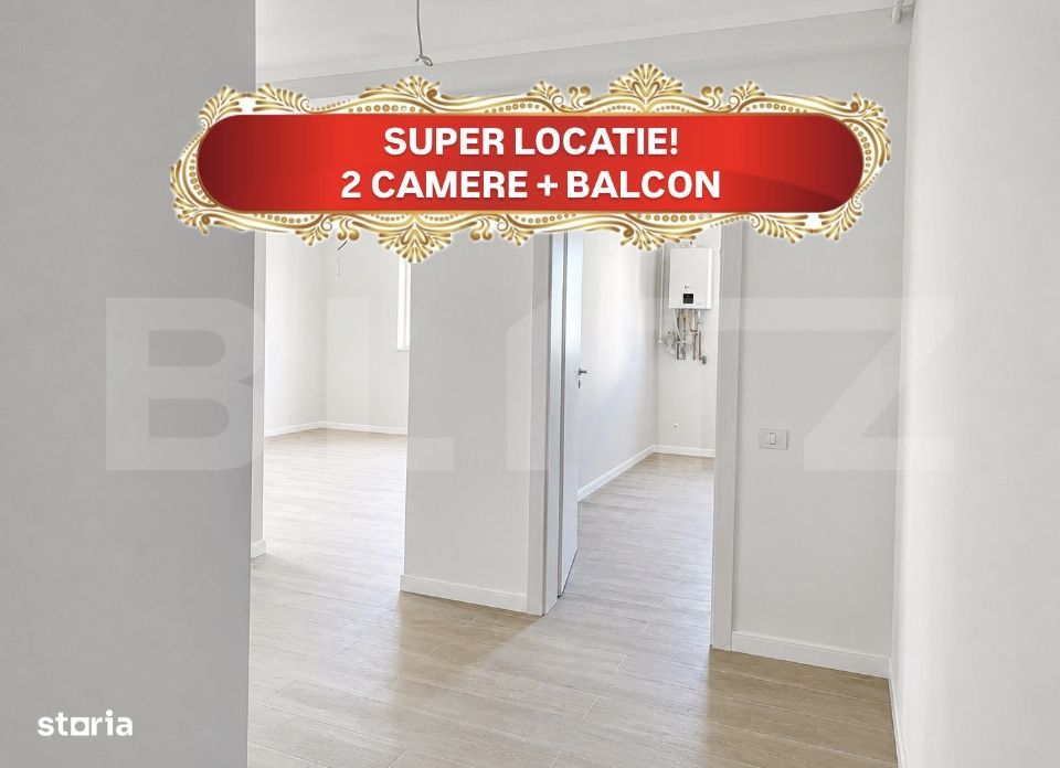 Apartament cu 2 camere, Etaj 1, Balcon, 1 loc parcare, TVA INCLUS, Gir — fotografia 1
