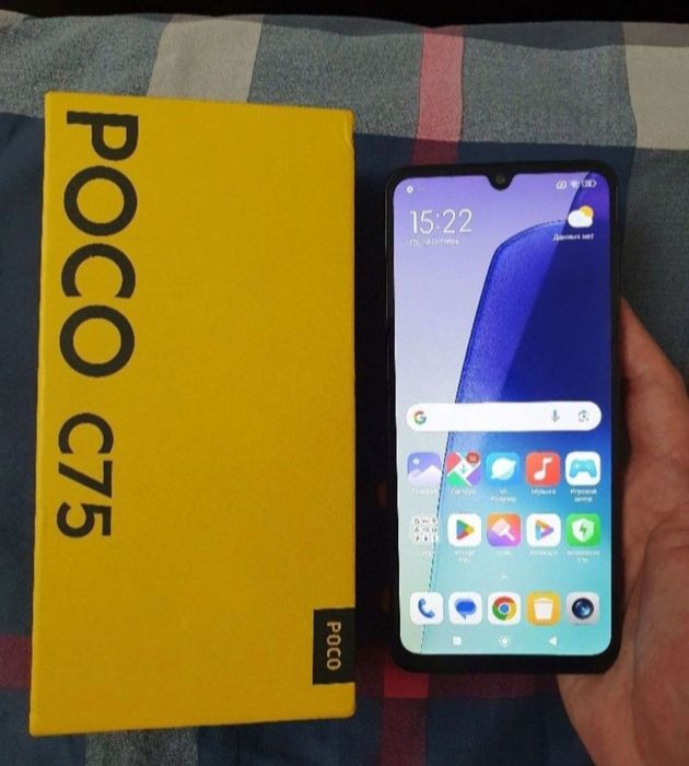 Xiaomi Poco C75 8+8/256GB Black Karobka Original Sastayani Otlichni