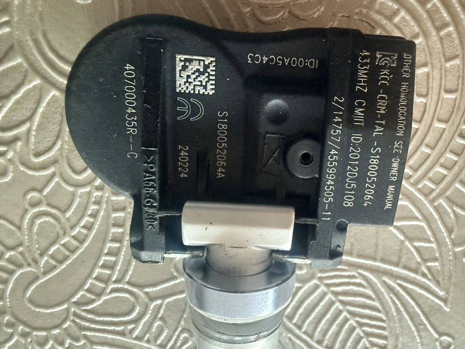 Senzori presiune roti Dacia / Renault