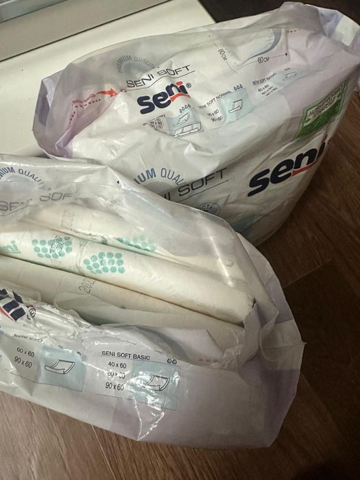 Пеленки одноразовые 60×60