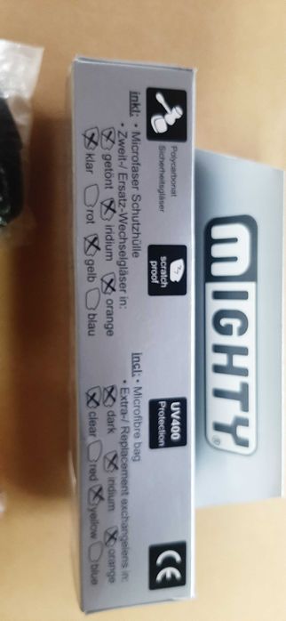 Ochelari Mighty Rayon G4 rama alba-5 lei transportul