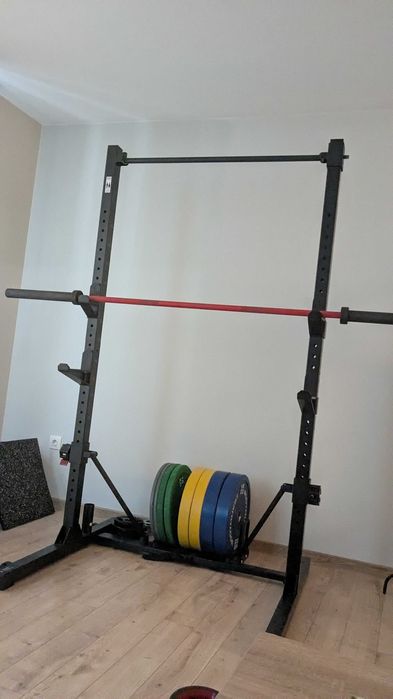 Сгъваема Стойка за Клек,Тяга,Лежанка,Набирания Power Rack