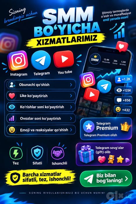 Smm xizmati nakrutka