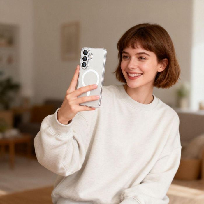 Tech-protect flexair magsafe за samsung galaxy s26 - clear