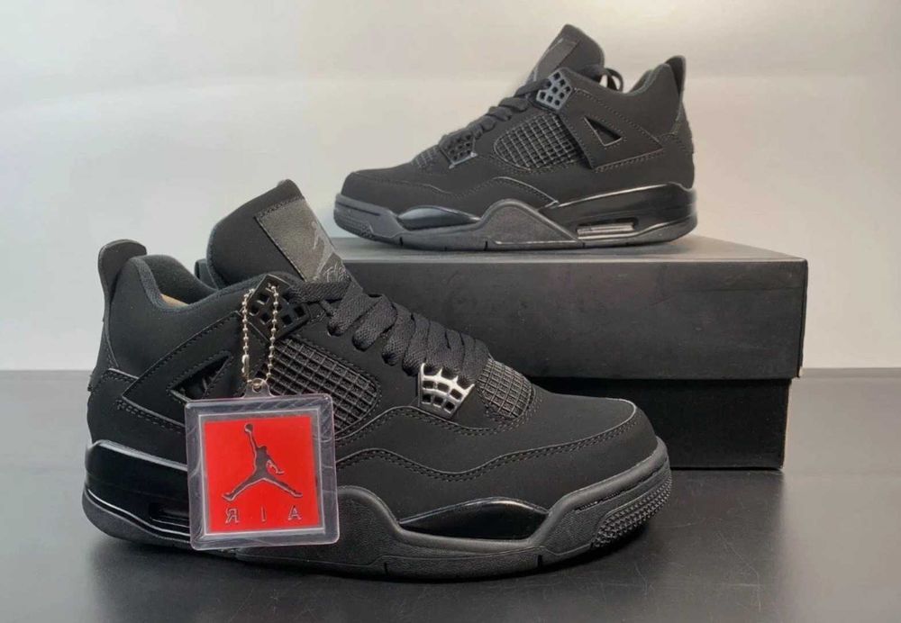 *PREMIUM* Air Jordan 4 Black Cat - livrare cu verificare