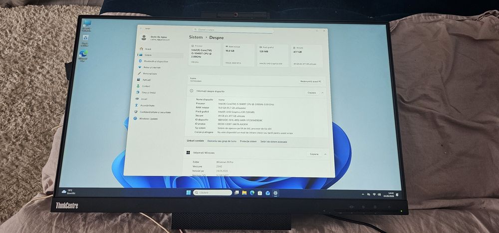 Calculator All in one ThinkCentre M70q