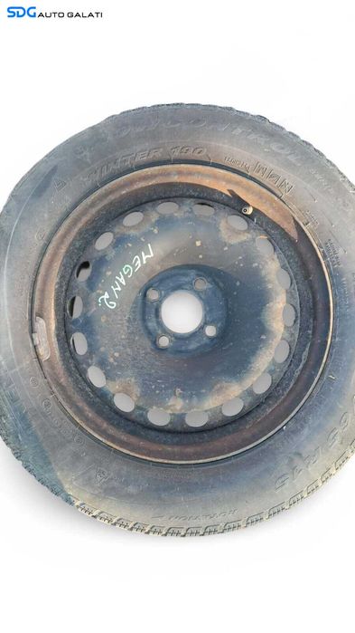 Set 4 Jante Janta Roata Roti Tabla 195 65 15 R15 Renault Kangoo 2 2008 - 2016 [MX0840]