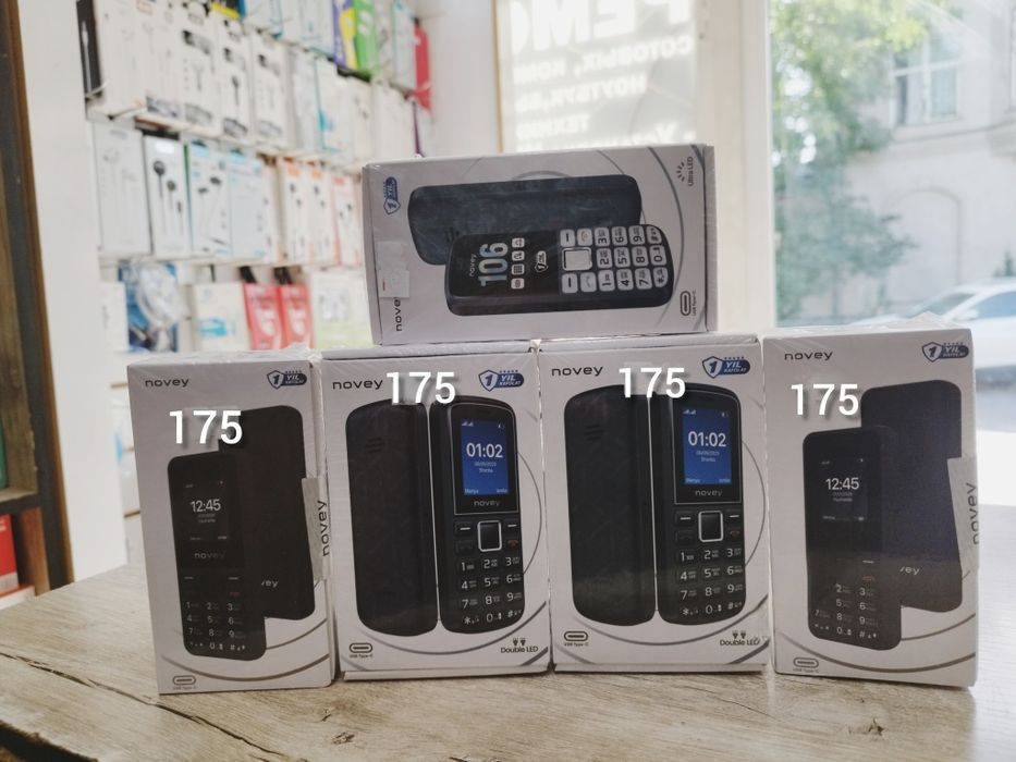 Novey telefonlari knopka arzon narxlada