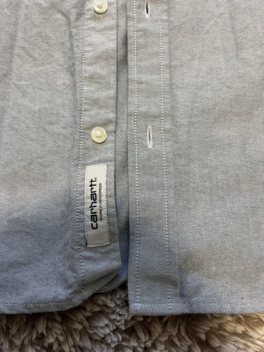 Carhartt Logo Shirt-оригинална мъжка риза