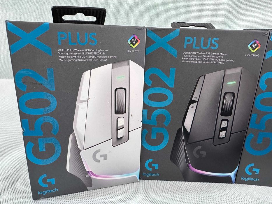 Мишка Logitech G502 X Plus /  LIGHTSPEED