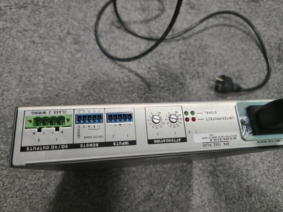 Extron XPA 1002 Plus  | 2x 100W  70V/100V oder 4/8 Ω | Class