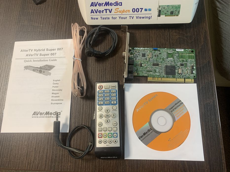 AVER Media AVerTV Super 007 Видеокепчър с ТВ тунер пълен комплект