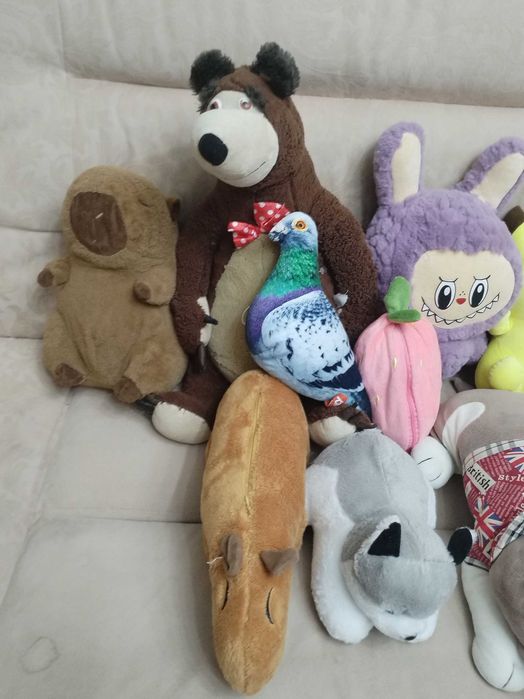 Продам, срочно Мягкие игрушки