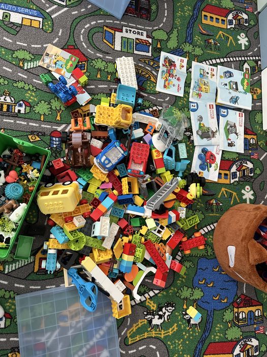 8 Lego Duplo complete, cu instructiuni de asamblare