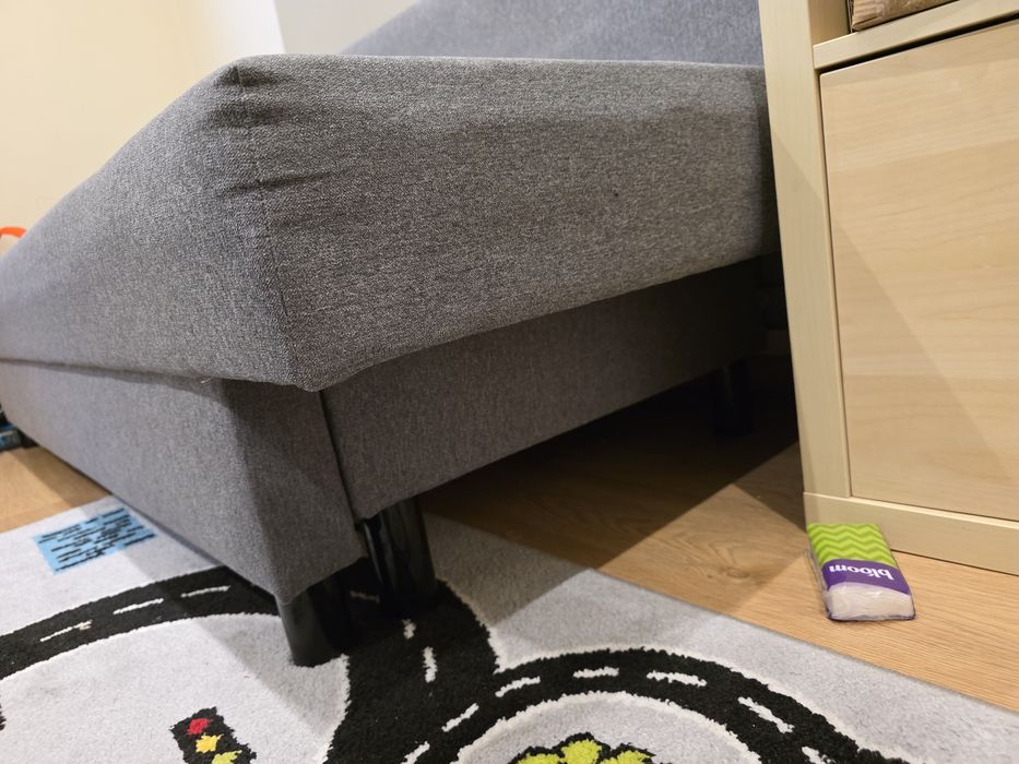 3 местен диван ASARUM  сив от IKEA