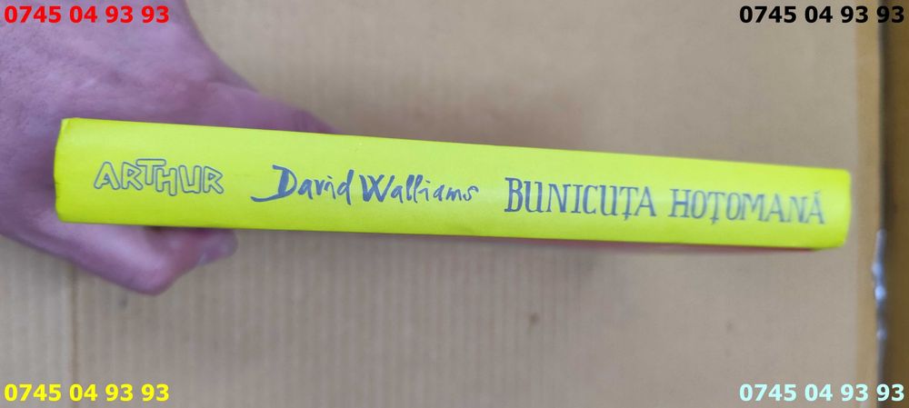 carte carti bunicuta hotomana David Walliams
