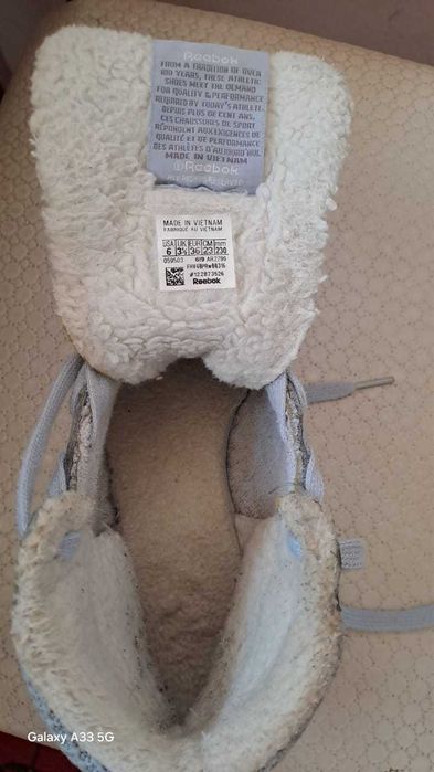 Красовка Reebok зимние