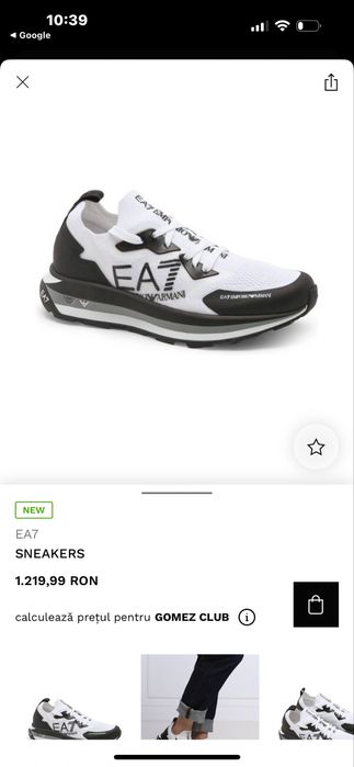 EA7EMPORIO ARMANI Sneakernr 44,5