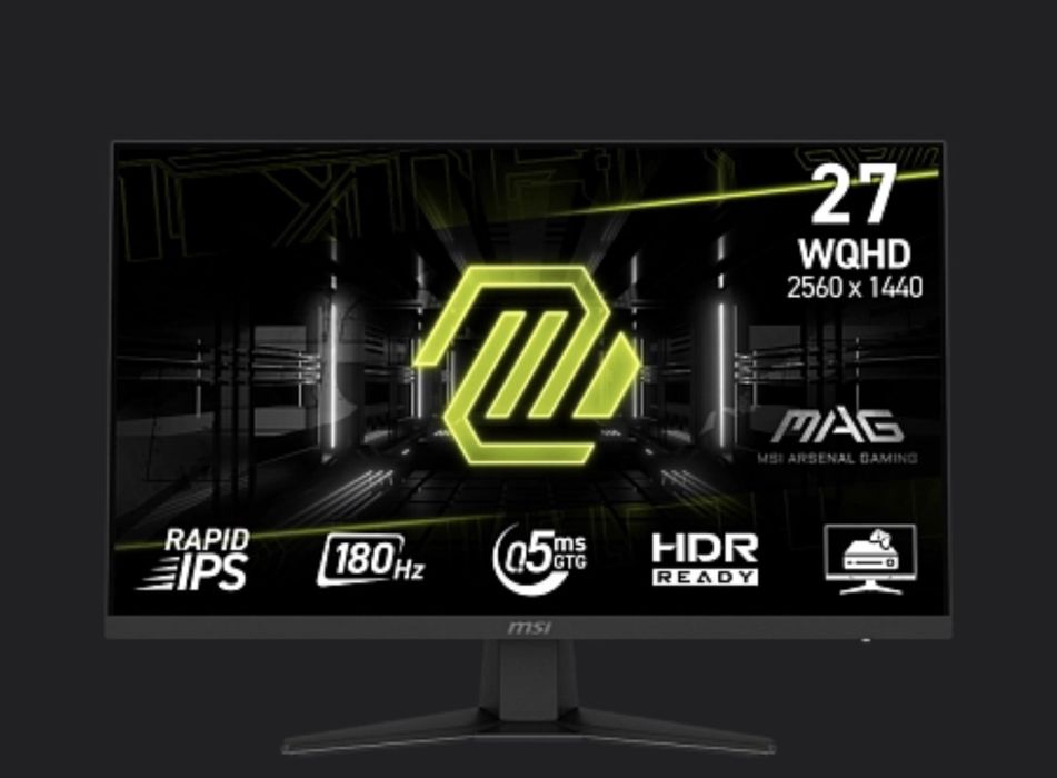 Монитор MSI - 27 MAG 274QF IPS, 0,5mc, 180hz, WQHD 2К