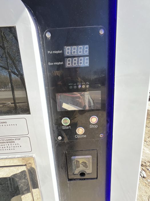 Tozalangan suv vending avtomati TAYYOR BIZNES SOTILADI NARXINI KELISH