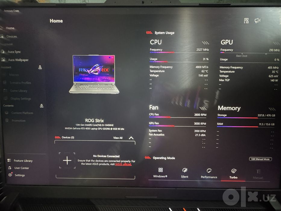 Asus Rog Strix G16