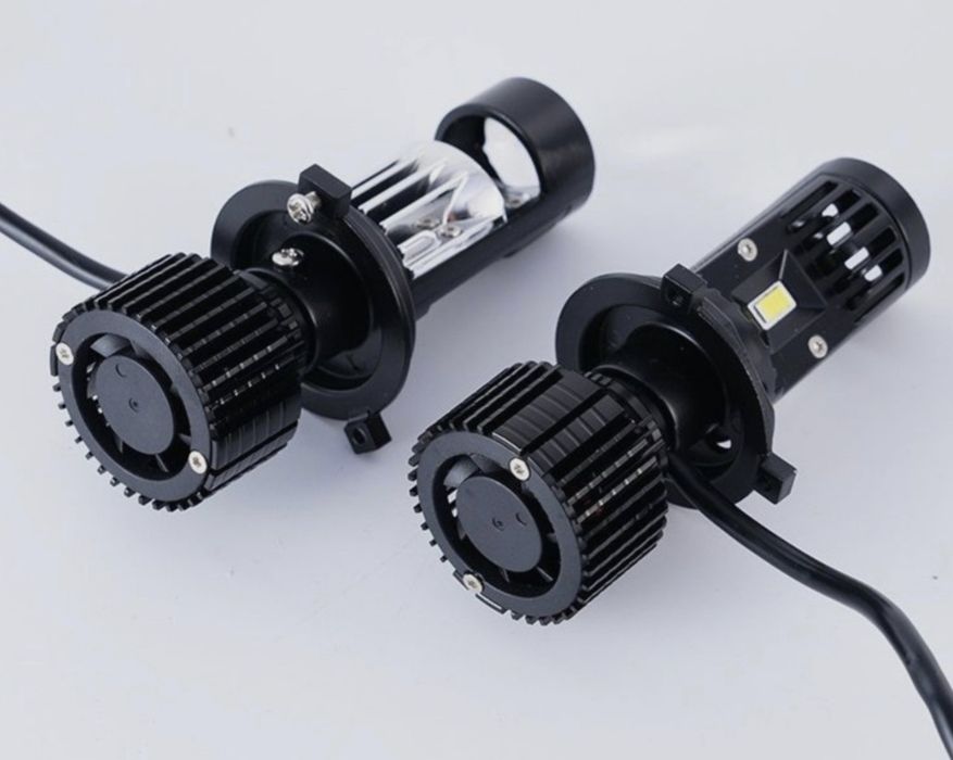 Led линзы H4 Y10 Pro светодиодные лампы