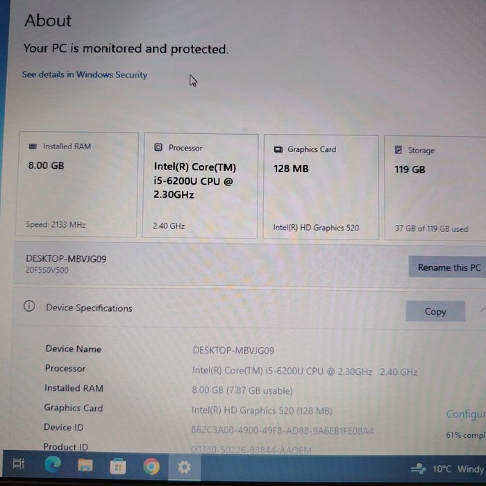 Lenovo think pad x260