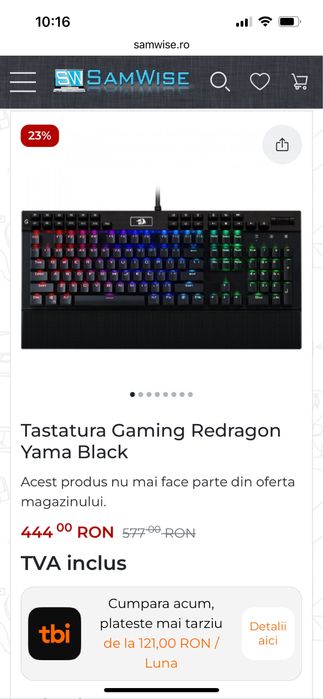 Tastatura Redragon