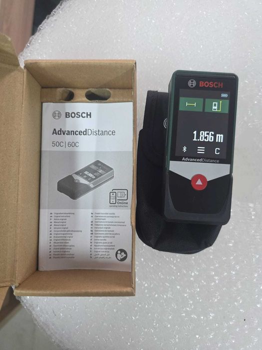 Bosch AdvancedDistance 50C - Telemetru laser, 50 m, +/-2 mm/m