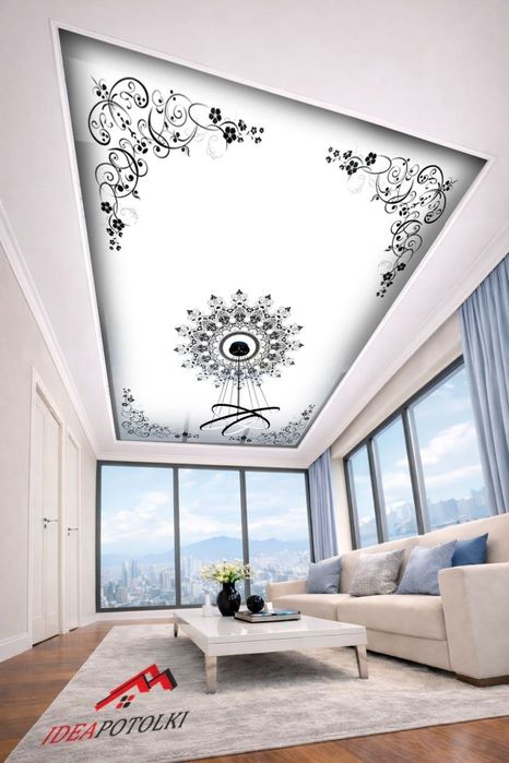 Natijnoy potolok usta