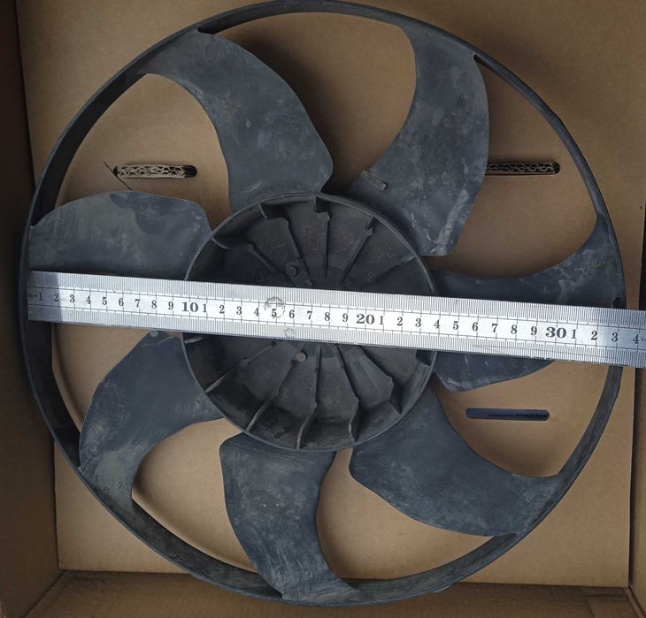 Вентилятор, лопасти радиатора. Транспортёр Т4 VW T4