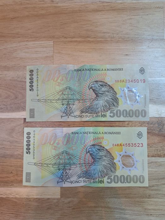 Bancnote 500000 lei