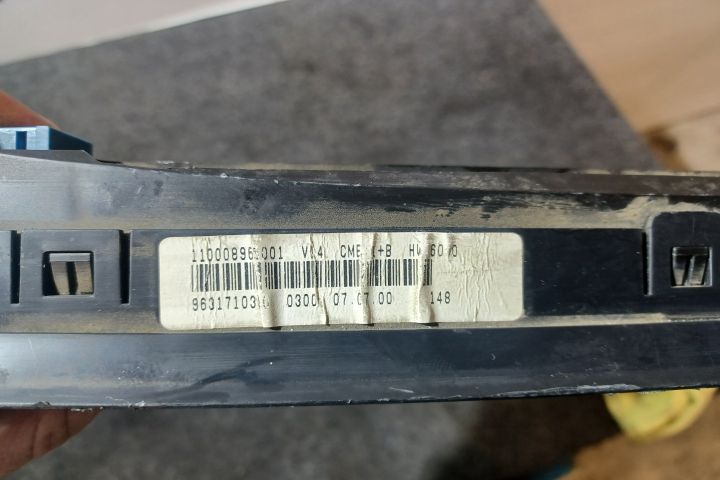 Display bord 9631710380 88311303 Citroen Xsara prima generatie (facel