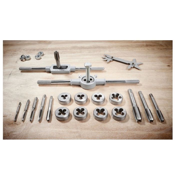 Trusa filiere si tarozi, pentru filete interne si externe - SIGILAT