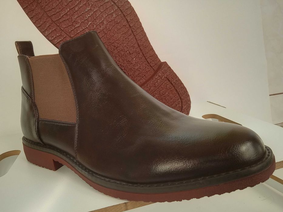 Ghete chelsea premium Migato Spain 44 piele naturala moale