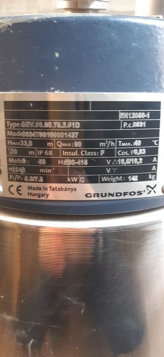 Продам насос GRUNDFOS