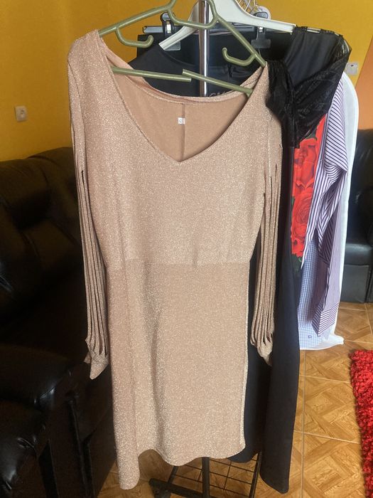 Rochie Aurie Sclipici