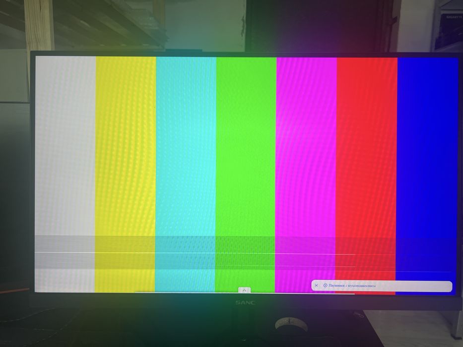 Нерабочий!!! Монитор SANC 144 Hz 27” M2742PH