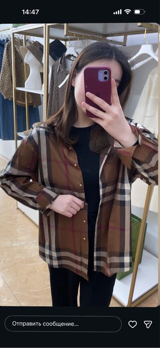 Рубашка бюрберри