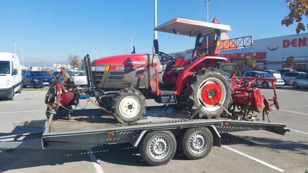 Оран, фрезоване, косене с малък трактор